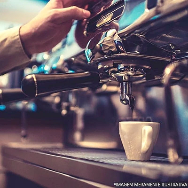 máquina de café expresso industrial
