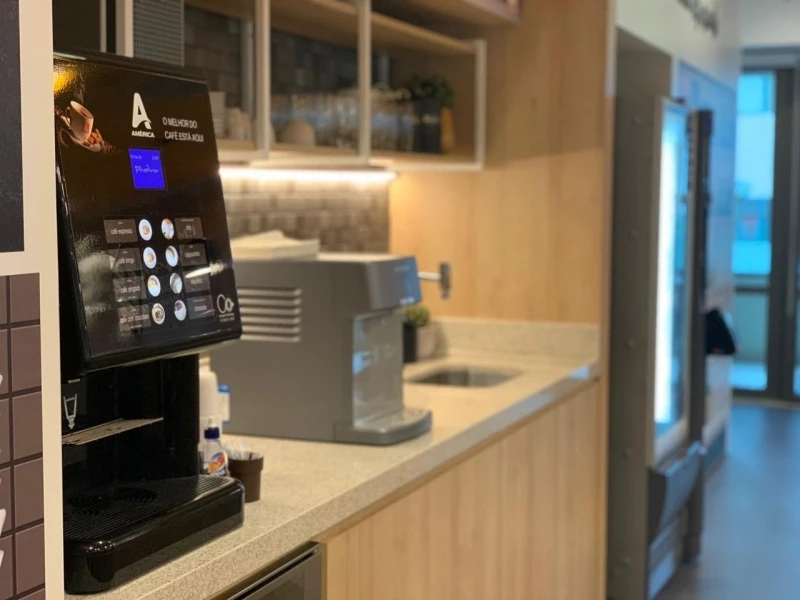 máquina profissional de café